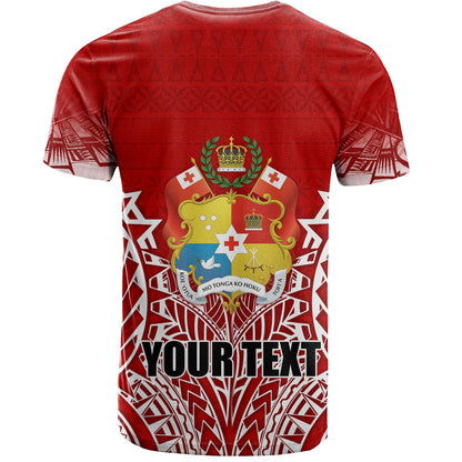 Tonga Custom Personalised T-Shirt Seal With Flag Style