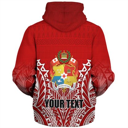 Tonga Custom Personalised Sherpa Hoodie Seal With Flag Style