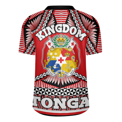 Tonga Rugby Jersey Tonga Kingdom Tongan Ngatu Style