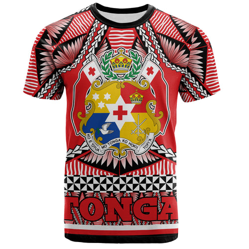 Tonga T-Shirt Tonga Kingdom Tongan Ngatu Style