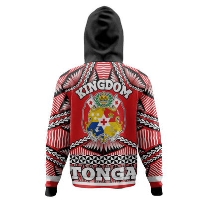 Tonga Hoodie Tonga Kingdom Tongan Ngatu Style