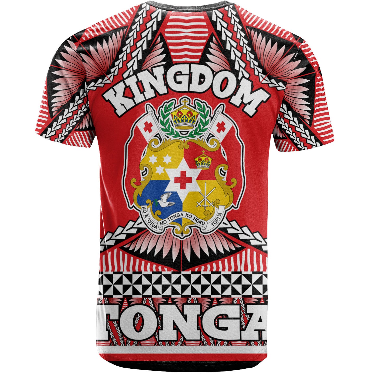Tonga T-Shirt Tonga Kingdom Tongan Ngatu Style