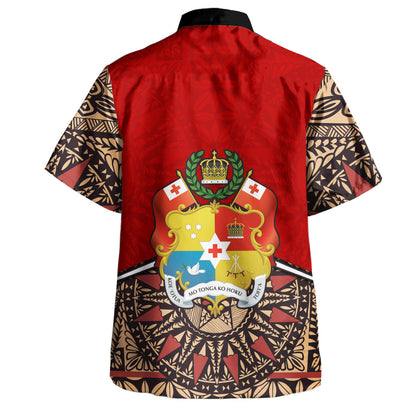 Tonga Hawaiian Shirt Tongan Ngatu Design