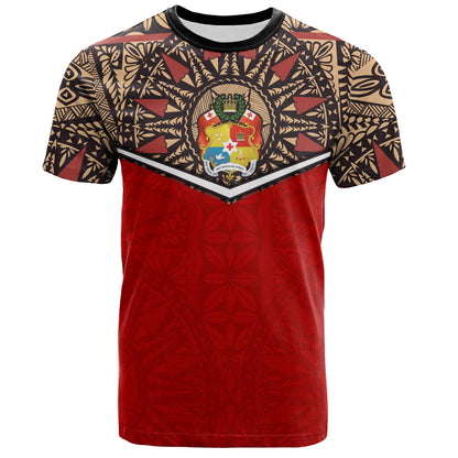 Tonga T-Shirt Tongan Ngatu Design