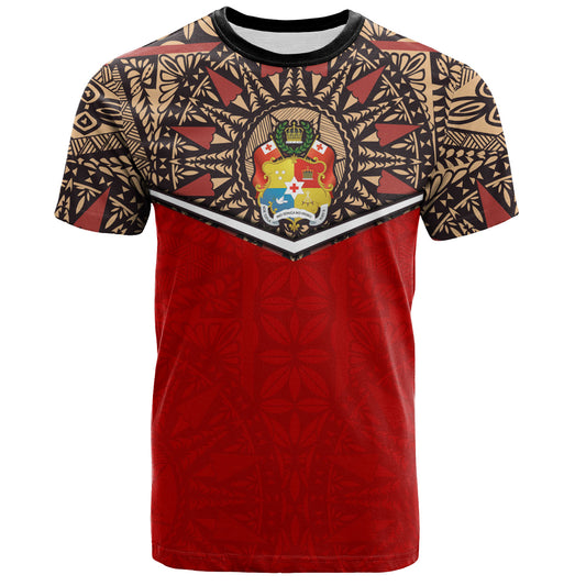 Tonga T-Shirt Tongan Ngatu Design