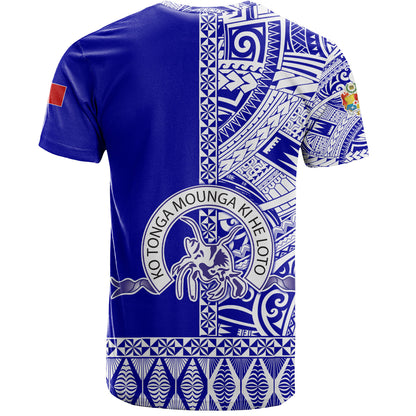 Tonga Custom Personalised T-Shirt Tupou College Toloa Simple Ngatu Patterns