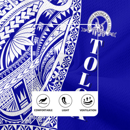 Tonga Custom Personalised Rugby Jersey Tupou College Toloa Simple Ngatu Patterns