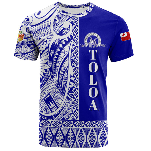 Tonga Custom Personalised T-Shirt Tupou College Toloa Simple Ngatu Patterns