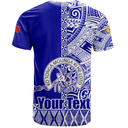 Tonga Custom Personalised T-Shirt Tupou College Toloa Simple Ngatu Patterns
