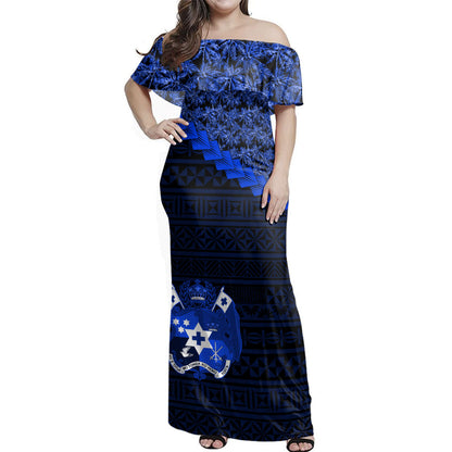 Tonga Combo Dress And Shirt Golden Coconut