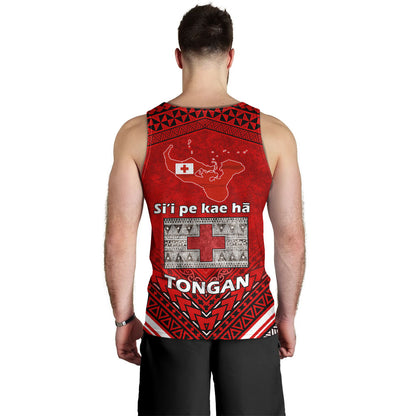 Tonga Men Tank Top - Awesome Tongan Patterns