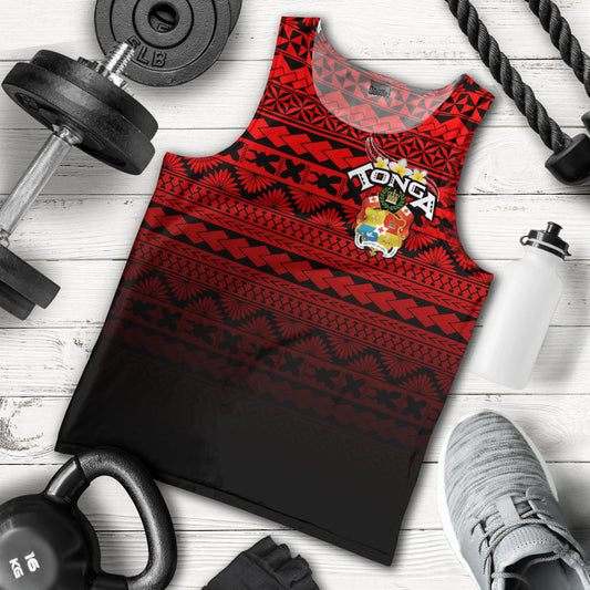 Tonga Men Tank Top - Tongan Patterns Culture