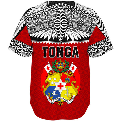 Tonga Baseball Shirt Ngatu Design Tribal New Style