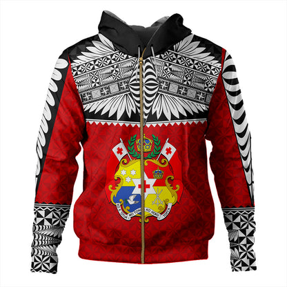Tonga Hoodie Ngatu Design Tribal New Style
