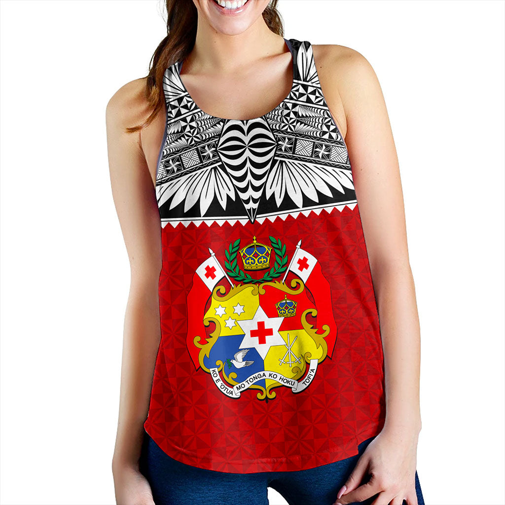 Tonga Women Tank Ngatu Design Tribal New Style