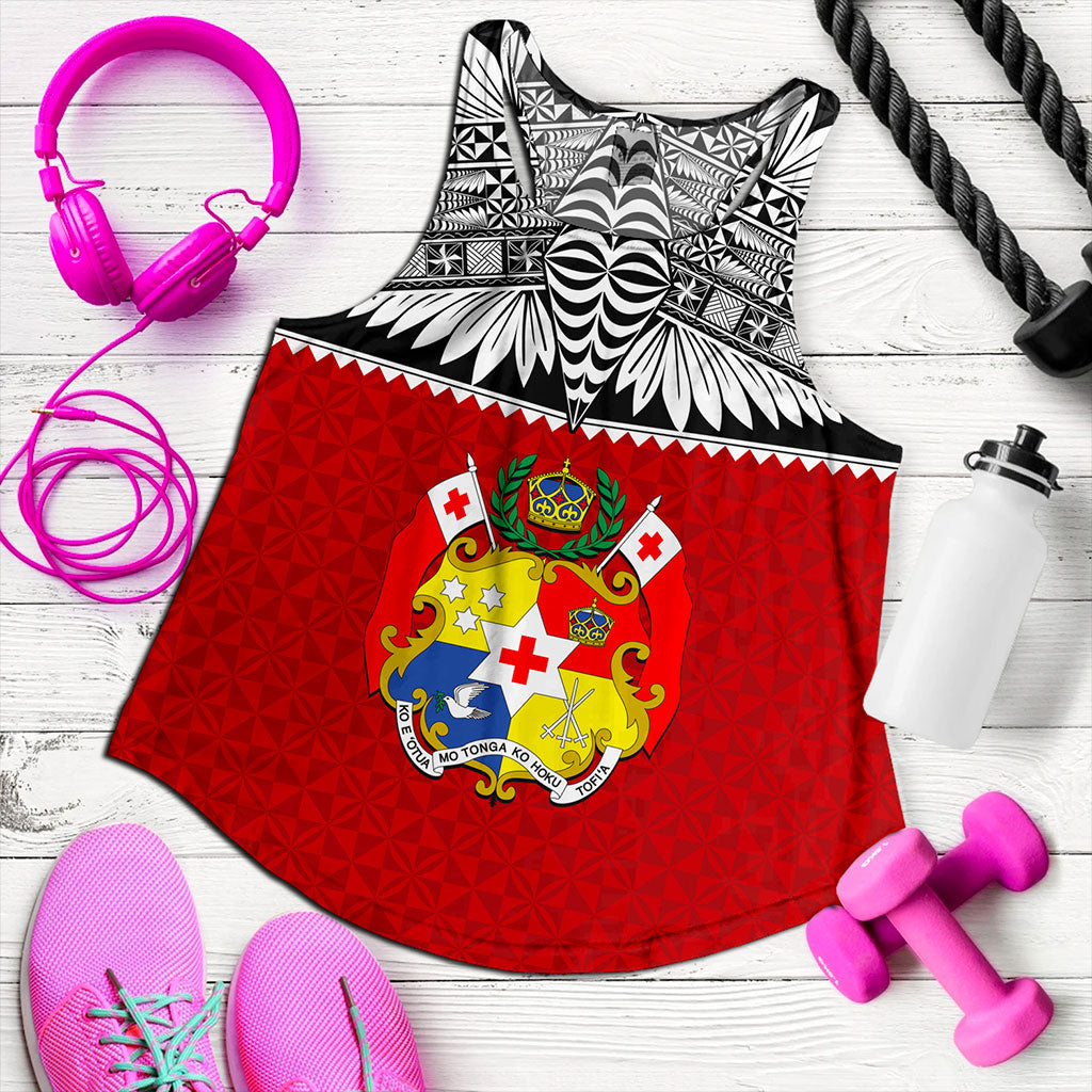 Tonga Women Tank Ngatu Design Tribal New Style