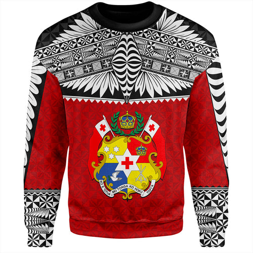 Tonga Sweatshirt Ngatu Design Tribal New Style