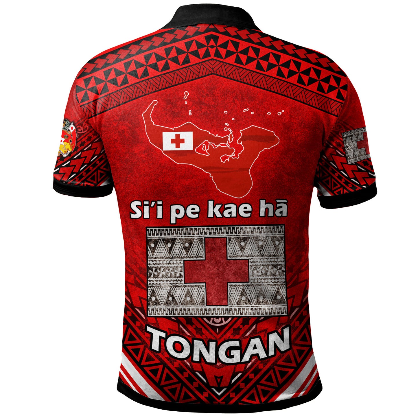 Tonga Polo Shirt - Custom Awesome Tongan Patterns Polo Shirt
