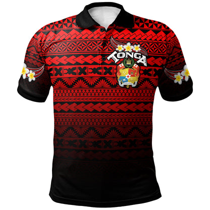 Tonga Polo Shirt - Custom Tongan Patterns Culture