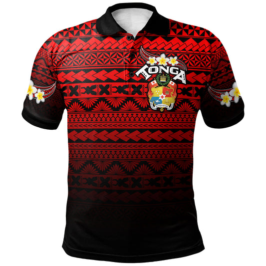 Tonga Polo Shirt - Custom Tongan Patterns Culture