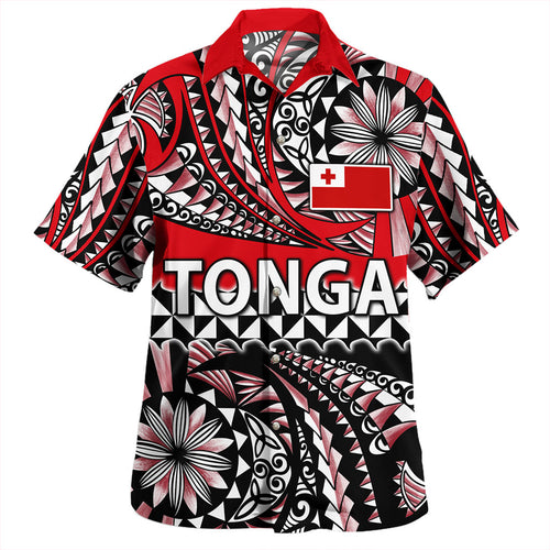 Tonga Hawaiian Shirt Polynesian Tattoo Tongan Tapa