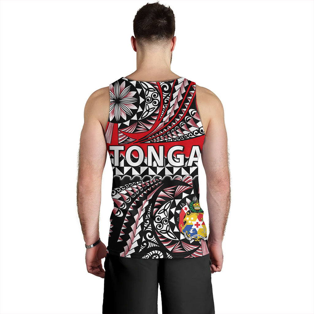 Tonga Tank Top Polynesian Tattoo Tongan Tapa