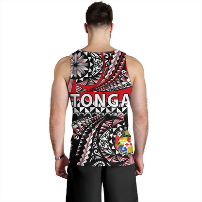 Tonga Tank Top Polynesian Tattoo Tongan Tapa