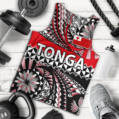 Tonga Tank Top Polynesian Tattoo Tongan Tapa