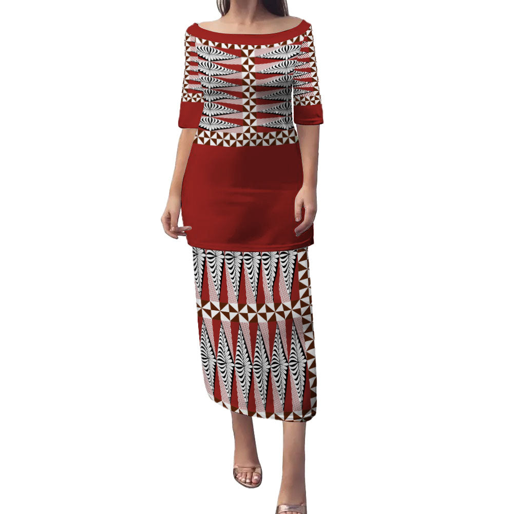 Tonga Puletasi - Tonga Traditional Patterns | Polynesian.co