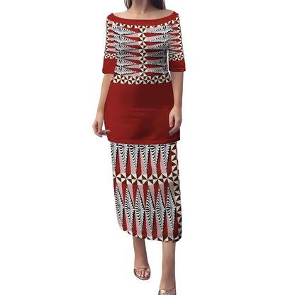 Tonga Puletasi - Tonga Traditional Patterns