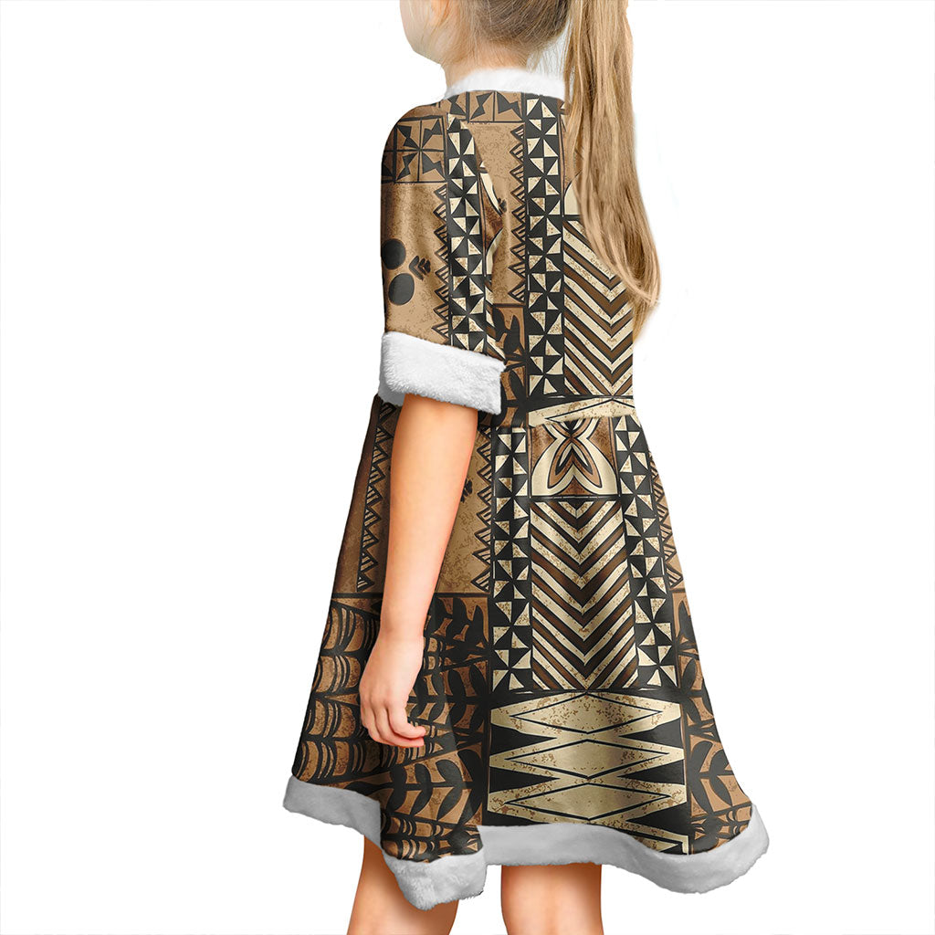 Tonga Women and Kid Christmas Dress Scarf