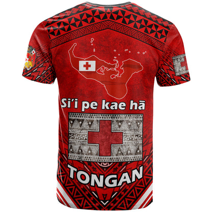 Tonga T-Shirt - Custom Awesome Tongan Patterns T-Shirt