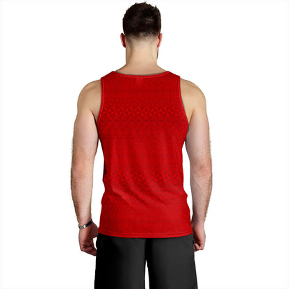 Tonga Tank Top Ngatu Crack Style Ver.1