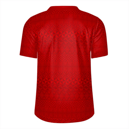 Tonga Rugby Jersey Ngatu Crack Style Ver.1