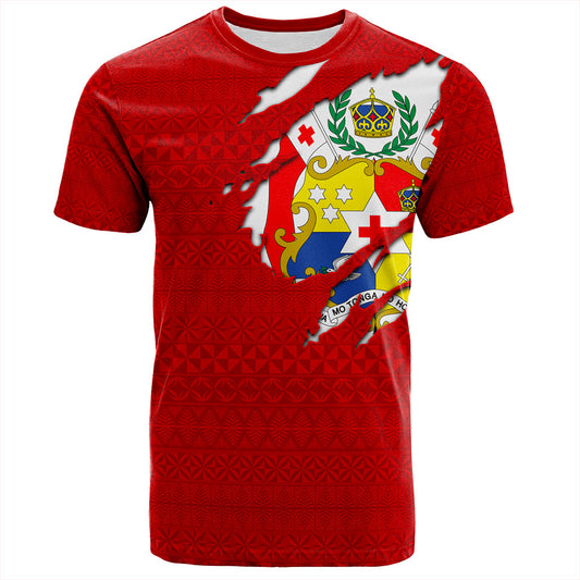 Tonga T-Shirt Ngatu Crack Style Ver.1