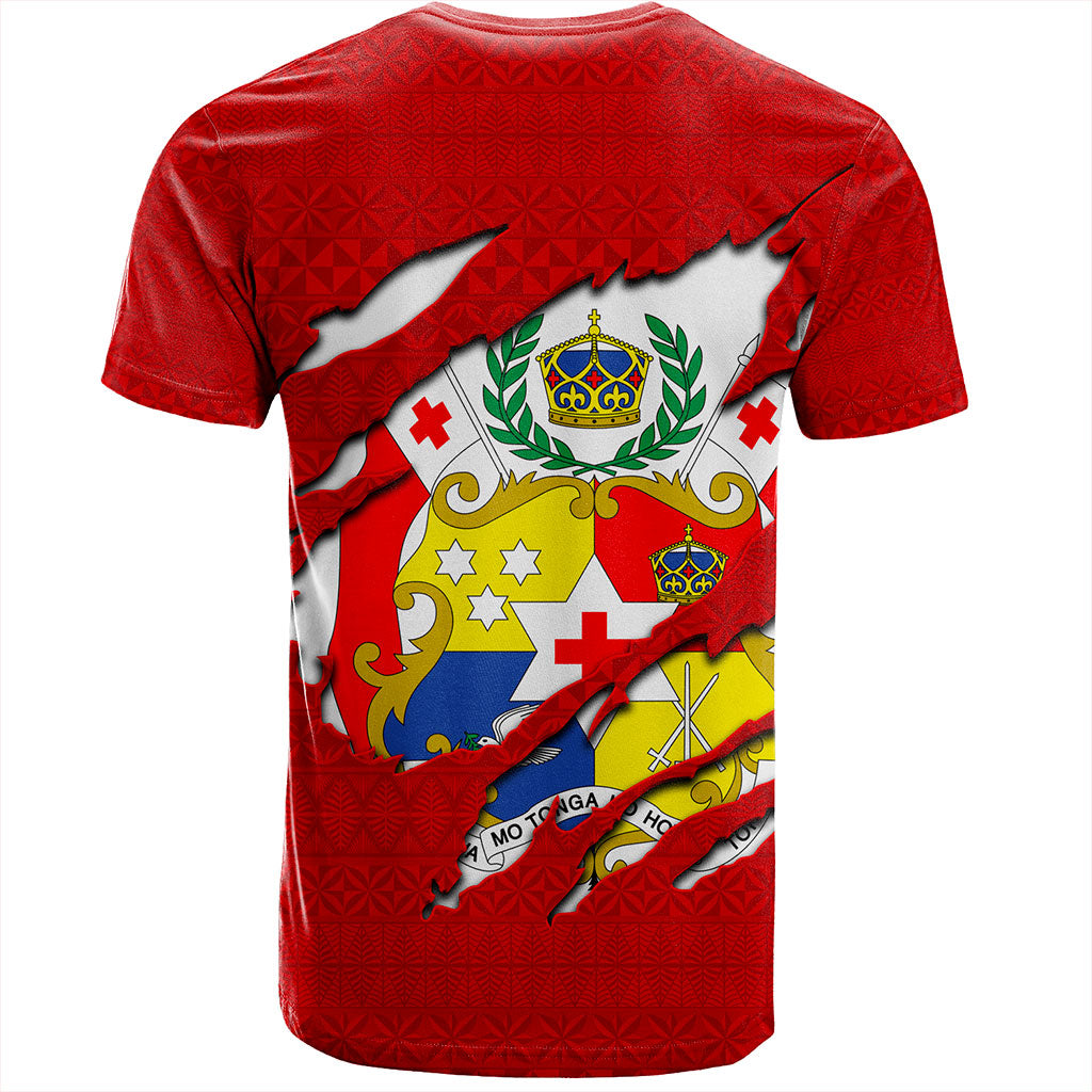 Tonga T-Shirt Ngatu Crack Style
