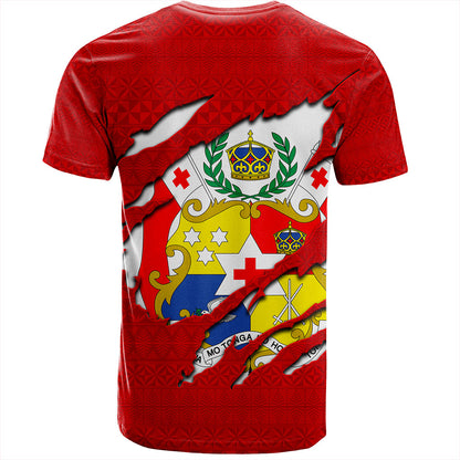 Tonga T-Shirt Ngatu Crack Style