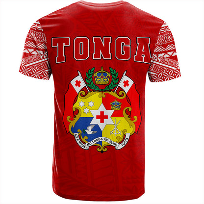 Tonga T-Shirt Ngatu Pattern Seal Athletic