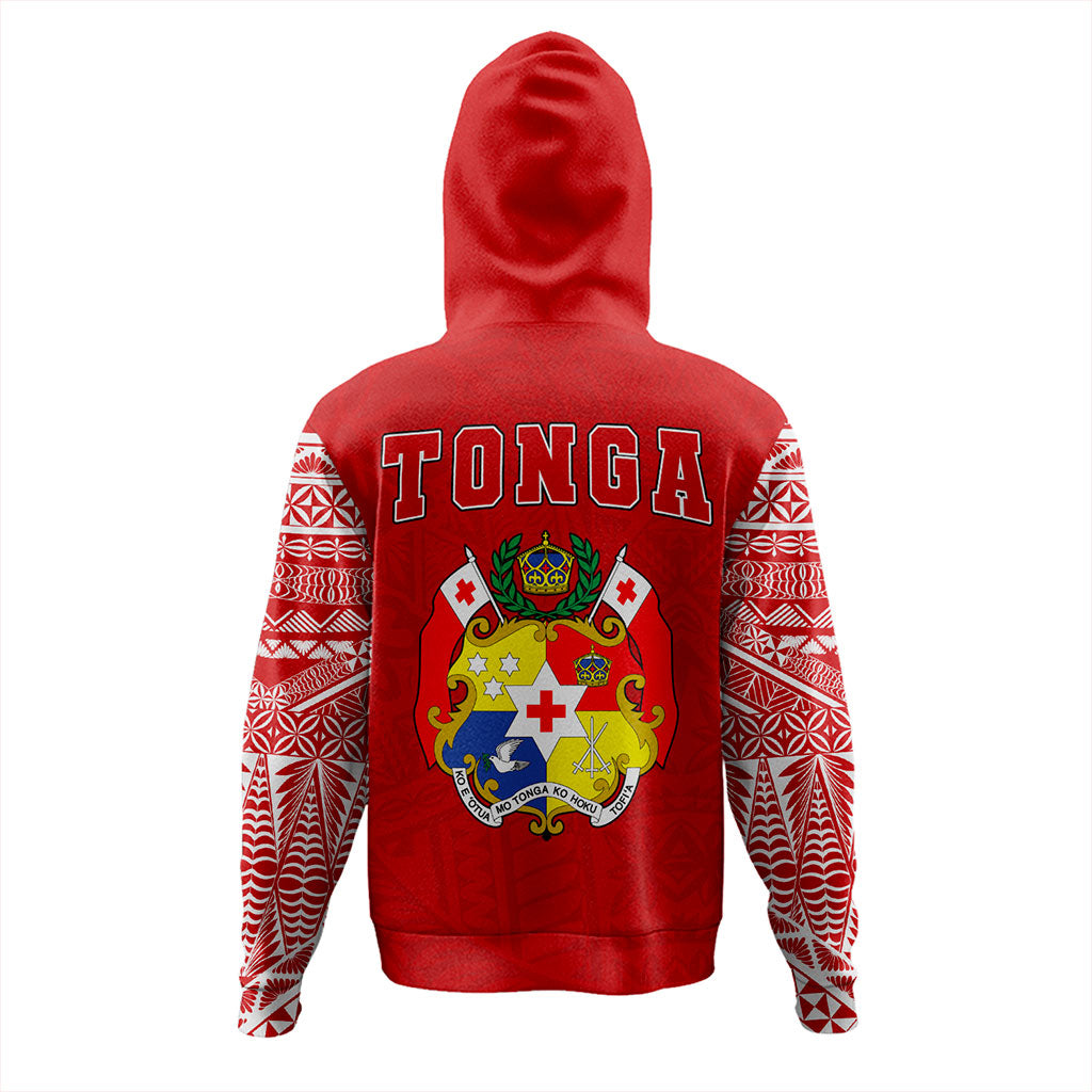 Tonga Hoodie Ngatu Pattern Seal Athletic