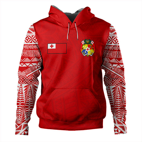 Tonga Hoodie Ngatu Pattern Seal Athletic