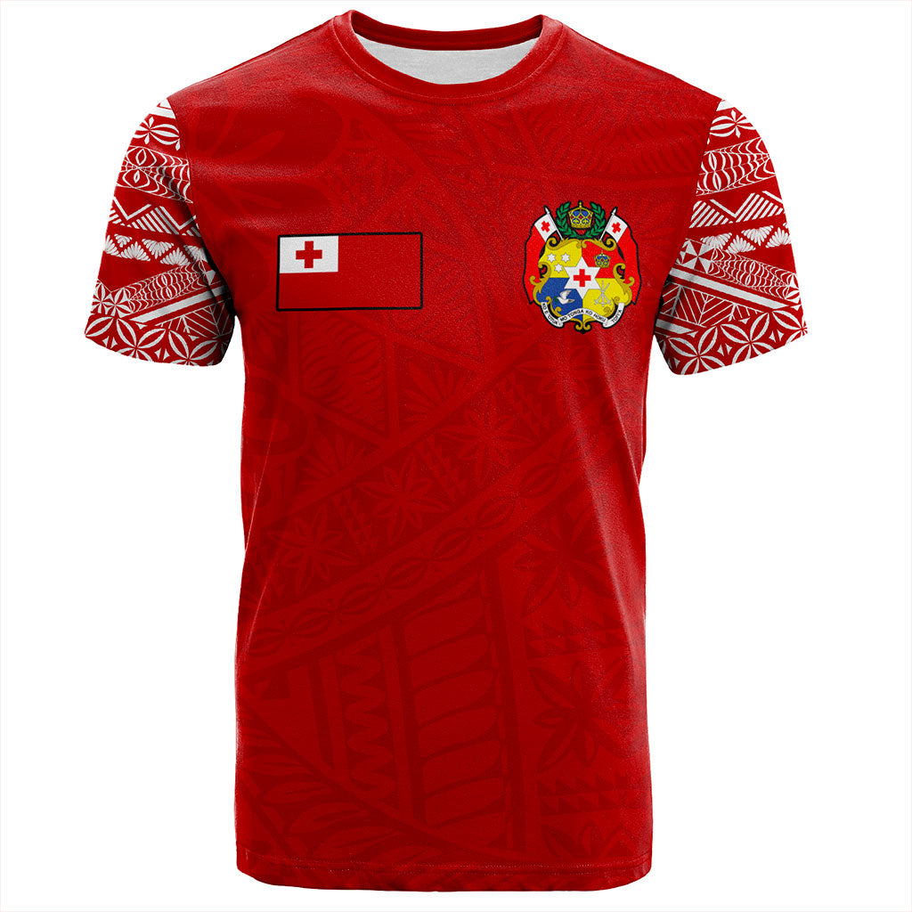 Tonga T-Shirt Ngatu Pattern Seal Athletic