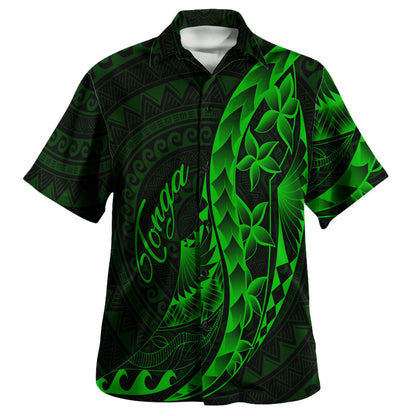 Tonga Custom Personalised Hawaiian Shirt Polynesian Pattern Style