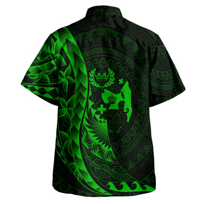 Tonga Custom Personalised Hawaiian Shirt Polynesian Pattern Style