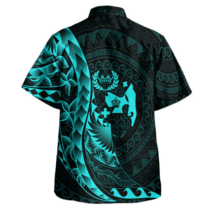 Tonga Custom Personalised Hawaiian Shirt Polynesian Pattern Style