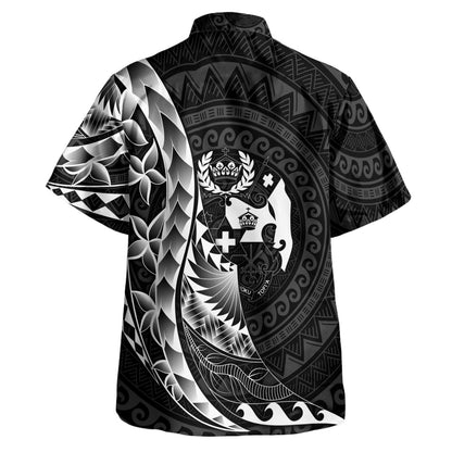Tonga Custom Personalised Hawaiian Shirt Polynesian Pattern Style