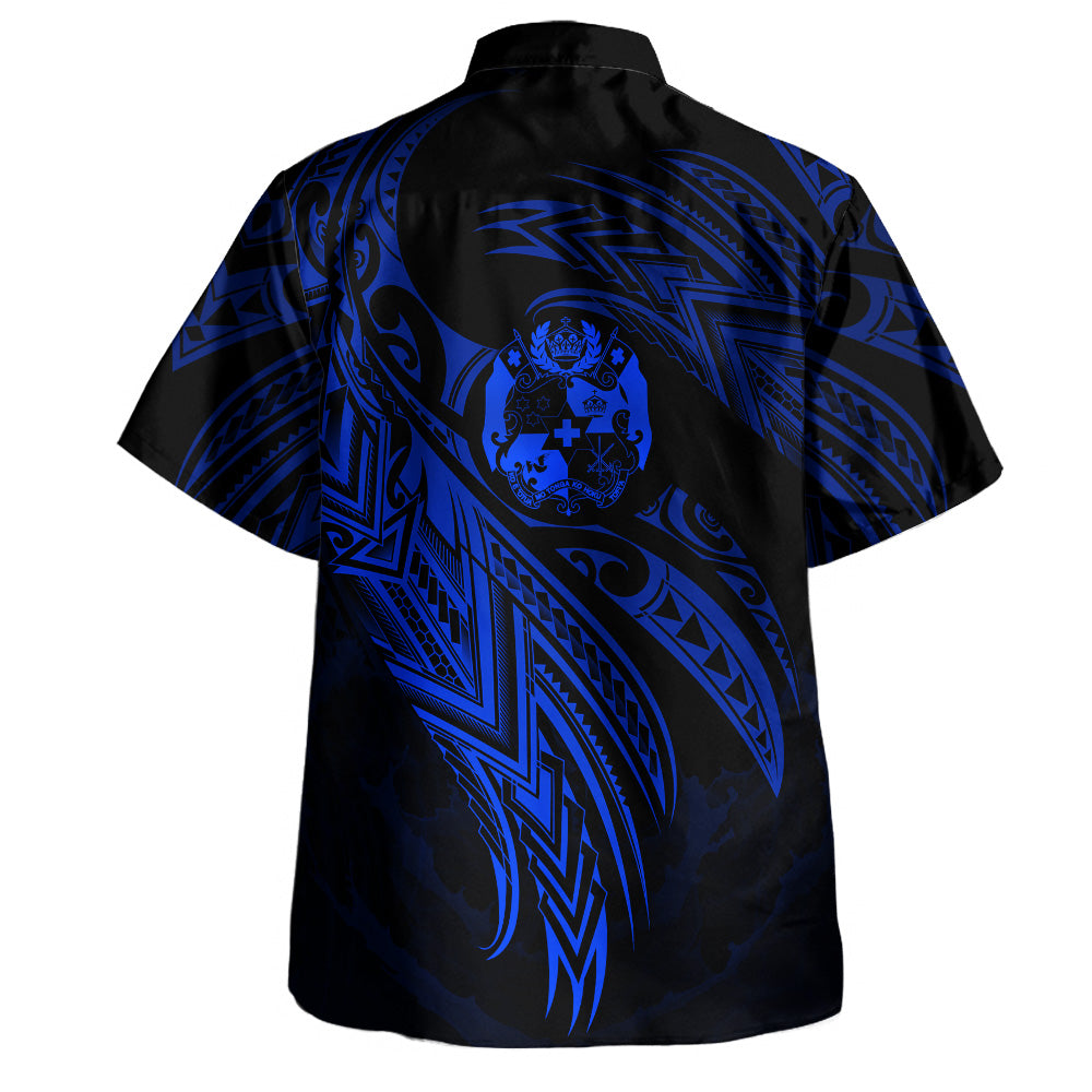 Tonga Custom Personalised Hawaiian Shirt Legend Color Version