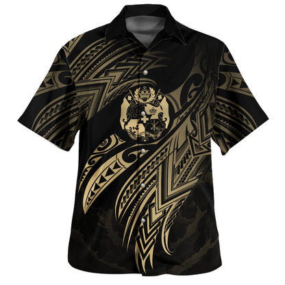 Tonga Custom Personalised Hawaiian Shirt Legend Color Version