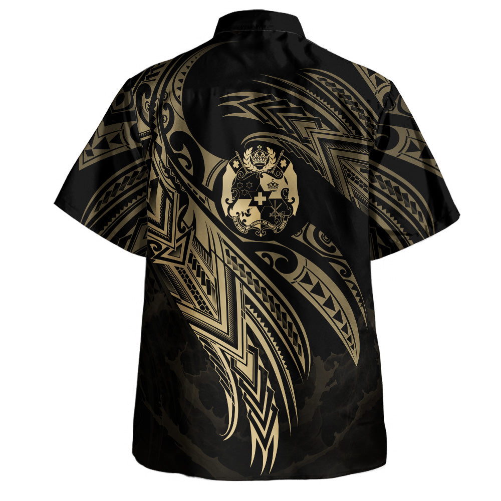 Tonga Custom Personalised Hawaiian Shirt Legend Color Version