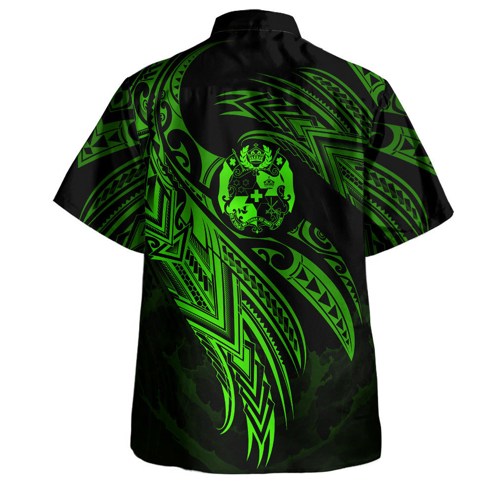 Tonga Custom Personalised Hawaiian Shirt Legend Color Version