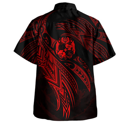 Tonga Custom Personalised Hawaiian Shirt Legend Color Version